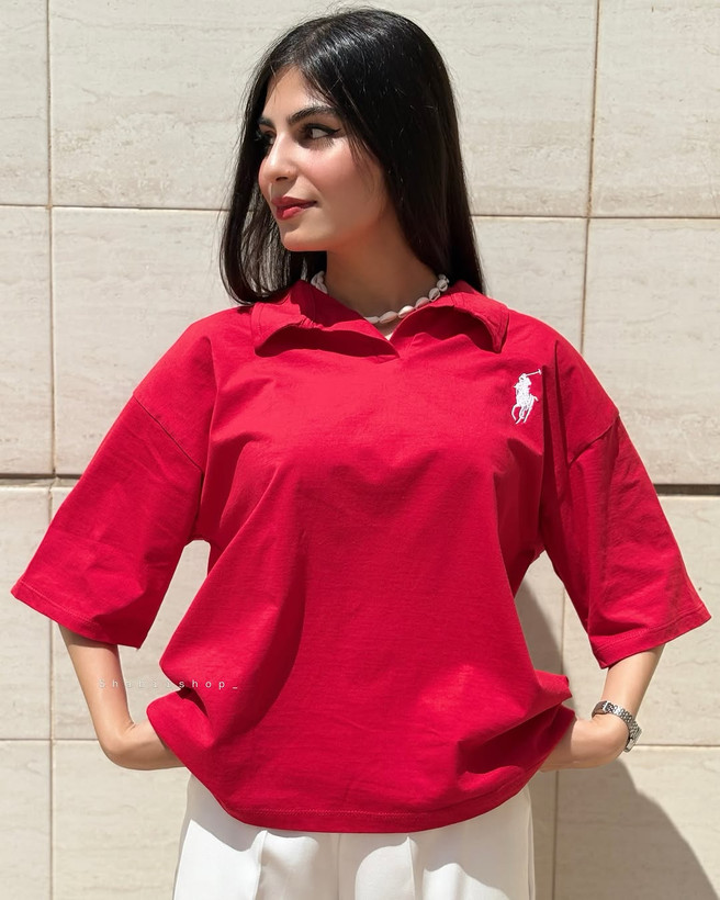 پلوشرت پنبه گلکسی فریسایز