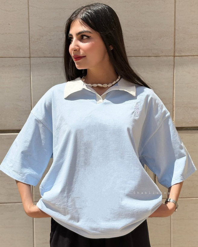 پلوشرت پنبه گلکسی فریسایز